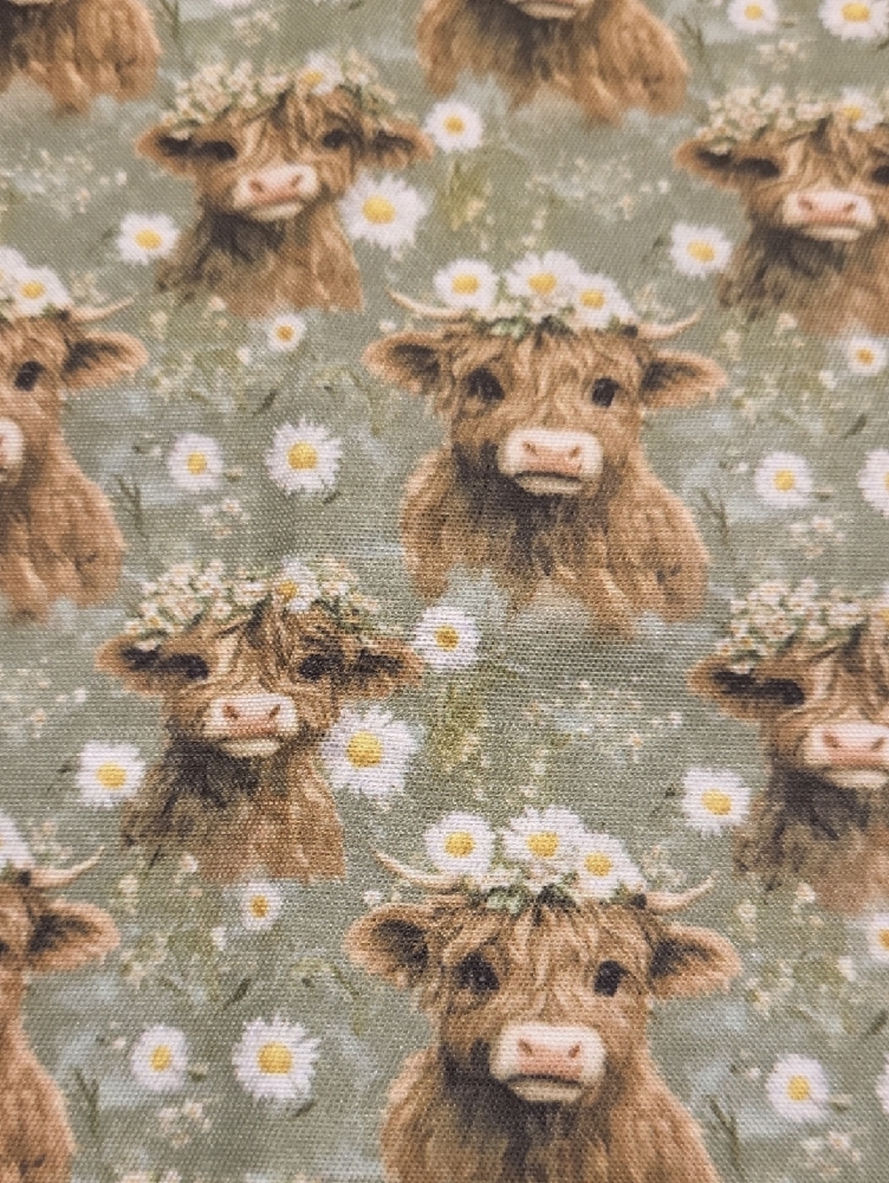 Highland Cows - Fat Quarters - 7 pieces - Picture 7 of 9